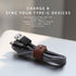 Native Union Belt Cable USB-C to USB-A, 4ft Ultra-Strong Charging Cable with Leather Strap for iPhone 15, Samsung Galaxy