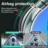 Retro 70s Flowers Rainbow Sunrays Phone Case for iPhone 14 - Hippie Peace Sign Bus Cover