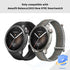 2-Pack Hard PC Bumper Screen Protector Case for Amazfit Balance Smartwatch, Built-in Tempered Glass Film Accessories