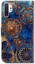Note 10 Plus Leather Case for Samsung Galaxy, Gorgeous Colours Circle Card Slot Wallet Cover