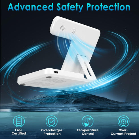 Wireless Charger, 3 in 1 Charging Station for Multi Devices, Dock for iPhone 8-16 Series, Apple Watch, AirPods Pro 3 2