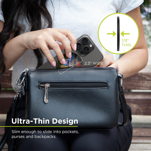 PureGear 16/15/14/13/12 Magnetic Selfie Mirror for Back Camera, Slim Cell Phone Convex Mirror, MagSafe Compatible
