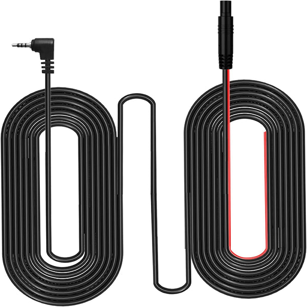 5 Pin 23 Ft Dash Cam Rear View Backup Camera Reverse Car Recorder Cable Extension Cord with Trigger Cable