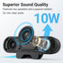 INGA Computer Speakers for Desktop PC, USB Monitor Speaker Bar with Clip-On, Wired Desk Speakers with HD Stereo Loud