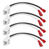 MEIRIYFA 72-6514 Speaker Wiring Harness Connector, Door Speaker Replacement Wire Harness for Jeep Dodge Chrysler