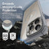 ESR Armor Series iPhone 15 Pro Max Case: Full-Body Shockproof, Military-Grade, MagSafe, Clear Grey, 2-Part Tough Case