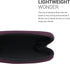 kwmobile Neoprene Case for Apple Magic Mouse 1/2, Soft Pouch Carry Bag, Berry