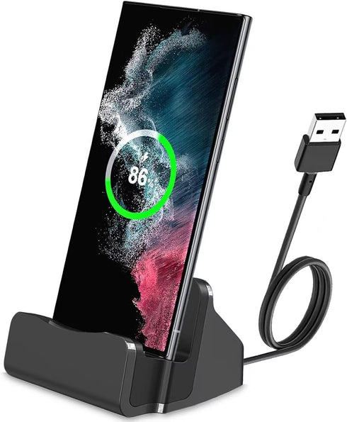 AKWOR USB C Phone Dock Station for iPhone 15/16, Galaxy, Google Pixel, LG,