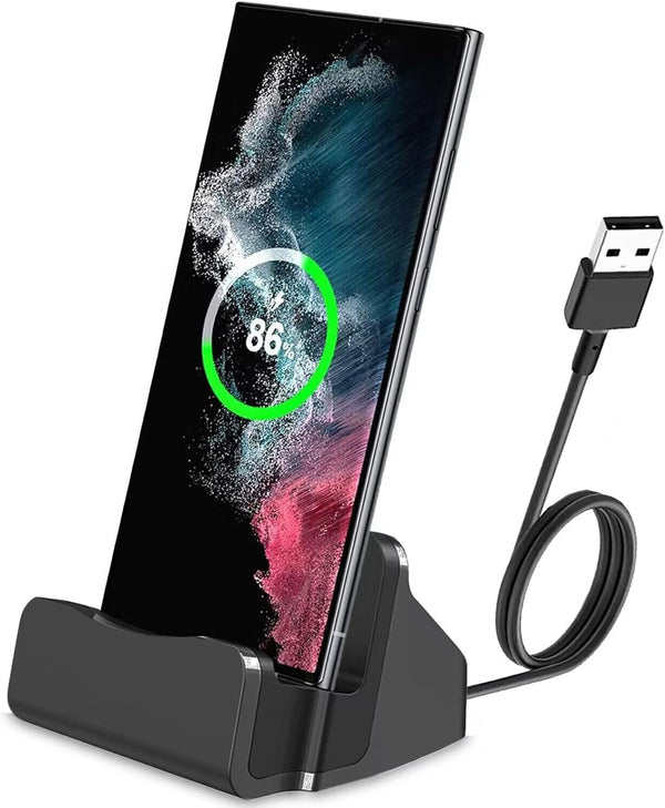 AKWOR USB C Phone Dock Station for iPhone 15/16, Galaxy, Google Pixel, LG,