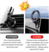 MaserWeller 2021-2024 12.3-Inch 360 Car Phone Holder for Toyota Venza Accessories, Screen Fixed Clip, Rotation Phone