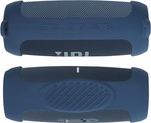 JBL Charge 5 Waterproof Bluetooth Speaker Silicone Cover Case, Portable Travel Case with Carabiner, Protective Skin