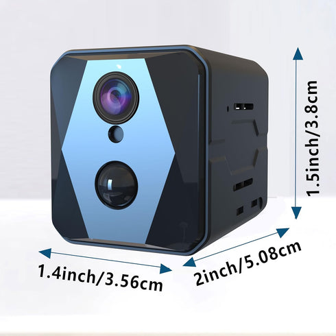 Indoor Camera - 2K FHD Home Security Camera with Cloud & SD Storage, AI Motion Detection, Auto Night Vision