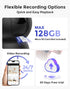 Hugolog 2K 3MP Indoor Pan/Tilt Security Camera, Auto-Focus, Ideal for Baby Monitor/Pet Camera/Home Security, Starlight