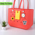 Phone Holder for Bogg Bag, White, Compatible with Simple Modern Bag & XL/Original Bogg Bag Accessories