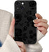 Zrutru for iPhone 15 Case Cute Floral Flower Rose Pattern Design, Aesthetic Butterfly