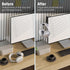 Headphone Holder for Monitor, Premium Metal Headset Stand, 3M Sticky Hanger Hooks Hold 10Lbs, Mount for Airpods Max and