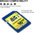 INLAND 16GB Class 10 SDHC Flash Memory Card, Standard Full Size SD Chip (2 Pack) for Trail Camera