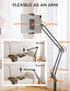 VOLTIFYMAX 360-degree 4.7~12.9 Inch-Screen Tablet Floor Stand, Rotatable Metal Tablet Stand Holder, Adjustable Kindle