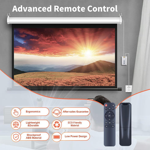 WDZP E30, GO1 New Projector Remote Control Replacement fit for Jimveo Goiaey Projectors