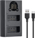 LP-E10 Battery Charger for Canon EOS Rebel T3, T5, T6, T7, 3000D, 4000D Cameras