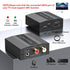4K60Hz 3.5mm HDMI ARC Adapter HDMI ARC Audio Extractor with and L R Stereo Audio for HDTV Soundbar Speaker Amplifier