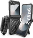 SUPCASE Samsung Galaxy Z Flip 6 Case - Black, with Stand & Belt-Clip, Hinge Protection, Full Body Rugged