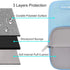MOSISO Laptop Sleeve Bag for MacBook Air/Pro, 13-13.3 inch Notebook, Compatible with MacBook Pro 14 inch M3 M2 M1 (Air