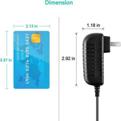 9V AC Adapter Replacement for Pyle Pro PSBT65A PSBT65A.5 Bluetooth Karaoke PA Speaker System Charger Power Supply Cord