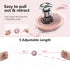 USB C Retractable Multi 5-in-1 Charging Cable, 100W+27W+10W PD Fast Charger for iPhone 15/14/13/12/Samsung S23, Pink