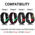 Meliya USB Charging Cable for Fitbit Charge 4 / Charge 3, 3.1 ft Replacement Dock Stand for Fitness Tracker.