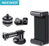 NEEWER Phone Holder / Hot Shoe Mount Adapter Kit for GoPro Hero, DJI OSMO, iPhone13 Pro Max, DSLR