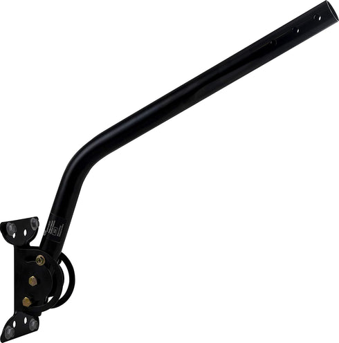 Philips Universal Adjustable TV Antenna Mount, Steel J-Mount for Attic Outdoor Roof Installation