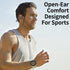Bone Conduction Headphones Bluetooth Open Ear Earphones Wireless On Ear Headphones Up to 38 Hours Playtime Sport Wireless Headset for Running,Cycling, Hiking, Driving