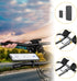 Aero Bars Mount - Garmin Bike Computer Mount for Edge, Compatible with Wahoo, Bryton, GoPro, Flashlight, Red