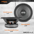 PRV AUDIO 6 Inch Midbass Speaker 6MB200-4 v2 4 Ohms - 200 Watts, 93.5 dB, 1.5" Voice Coil for Pro Audio