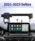 Masergogo 2021-2023 360 8/10.25-inch Car Phone Holder for Kia Seltos, Rotation, Screen Fixed Clip, Auto Accessories