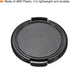 PATIKIL Camera Lens Cap, 4 Pack Sides Pinch Front Cover with Microfiber Cloth for 55mm Lenses