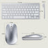 Bluetooth Keyboard and Mouse for Mac, OMOTON Ultra-Slim Combo, Wireless for MacOS, MacBook Pro/Air, iMac, Laptop and PC