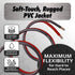 InstallGear 14 Gauge OFC Primary Remote Wire, 100-feet Red | Speaker Cable for Car Speakers, Home Theater