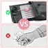 USB C Retractable Multi 5-in-1 Charging Cable, 100W+27W+10W PD Fast Charger for iPhone 15/14/13/12/Samsung S23, Pink