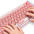 70PCS Raised Keyboard Stickers for Long Nails, Universal Nail Art Keyboard Bubbles, Self-Adhesive Keyboards for Long