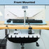 Under Desk Cable Management Tray, 2 Pack White, OSteed Cord Organizer for Desk Wire Management
