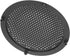 Unifizz 2pcs 6'' Plastic Audio Speaker Cover, Mesh Subwoofer Grill Horn Guard Decorative Circle Grille Protector Black