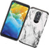 Z-GEN Hybrid Image Phone Case + Tempered Glass Screen Protector for LG Stylo 5 (2019), Stylo 5X, Stylo5+ Plus, AD1