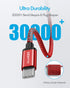 10ft USB C Cable 3-Pack: Braided USB A to USB C Charger for iPhone 15 Pro Max, Samsung Galaxy S24/S23/S22, LG, Moto.