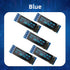 iPistBit 5 0.91 Inch I2C 128x32 SSD1306 ESP32 Pcs OLED Display Module, Pixel Luminous OLED Screen Board Compatible