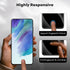 JETech 2-Pack Screen Protector for Samsung Galaxy S21 FE 5G, Tempered Glass, Camera Lens Protector, Easy Install,