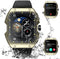 Smart Watches for Men, 1.91" Curved Screen 5ATM Waterproof Military Fitness Tracker for Android iOS