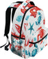 Krafig Backpacks Backpack Daypack Watercolor Cute Lobsters Crabs Boys Girls Kids School Bookbag, School Bag Travel