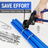 Stainless Steel Cable Tie Gun Kit with 150PCS Ties, Tool for Fastening and Cutting Metal Cable Ties